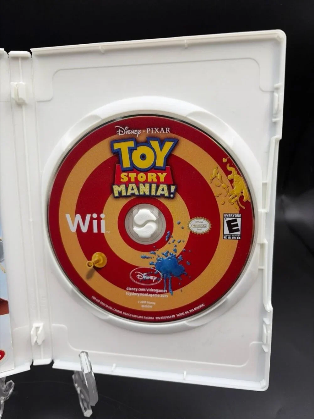 Toy Story Mania! Nintendo Wii 2009 CIB Tested And Working
